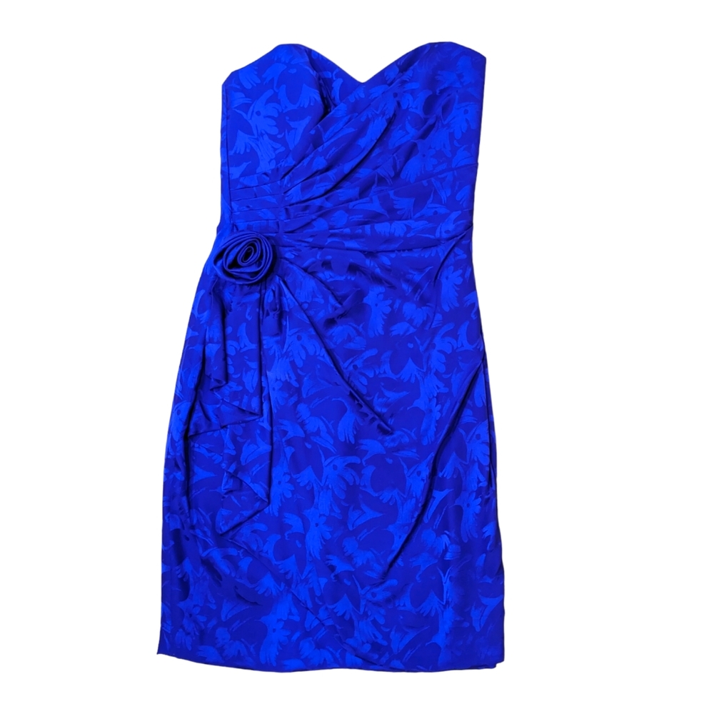 VINTAGE A.J. BARI Blue Short Mini Dress 8